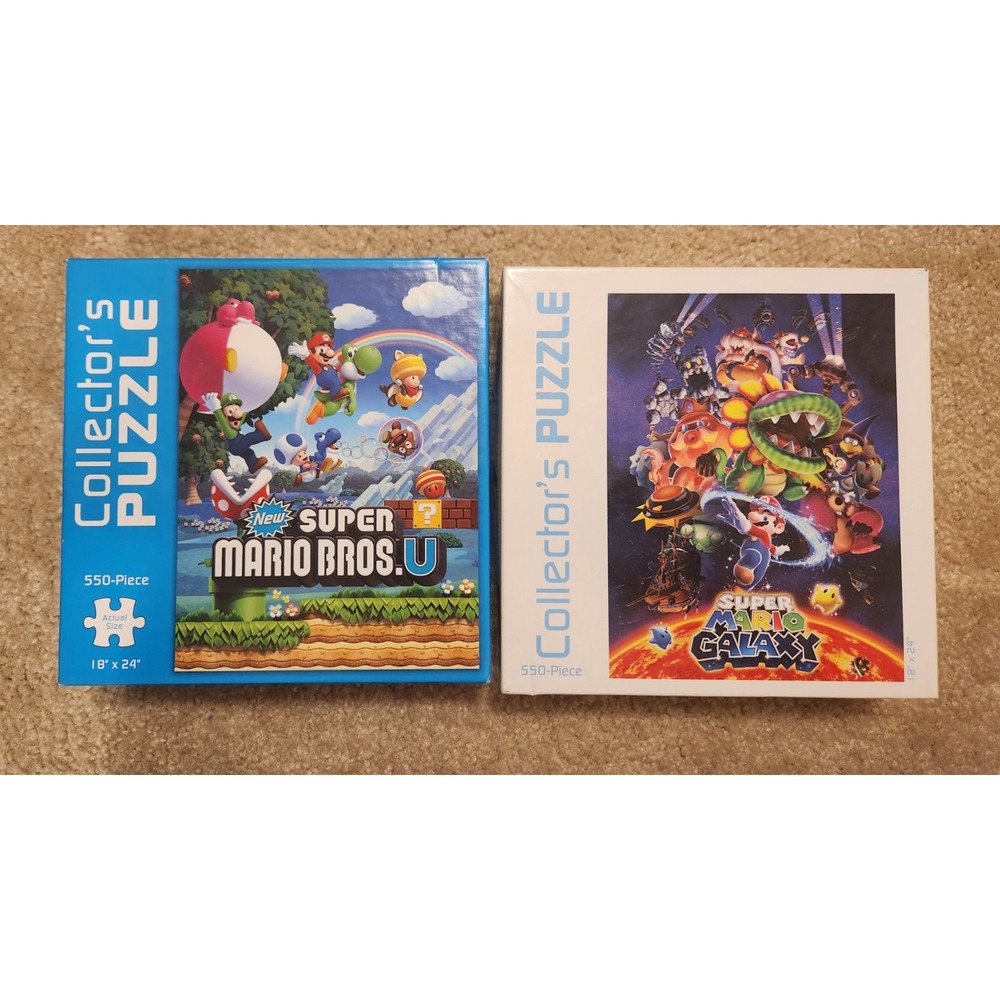 Super Mario Galaxy + New Super Mario Bros. U Collector's Puzzles